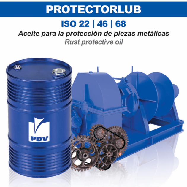 Aceite Protectorlub PDV para protección anticorrosiva de piezas mecánicas - Impordiesel