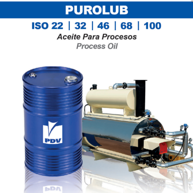 Aceite de proceso industrial mineral puro Purolub PDV - Impordiesel