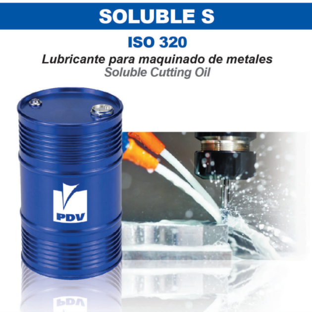 Aceite industrial ISO 320 de PDV para corte y maquinado pesado de metales - Impordiesel
