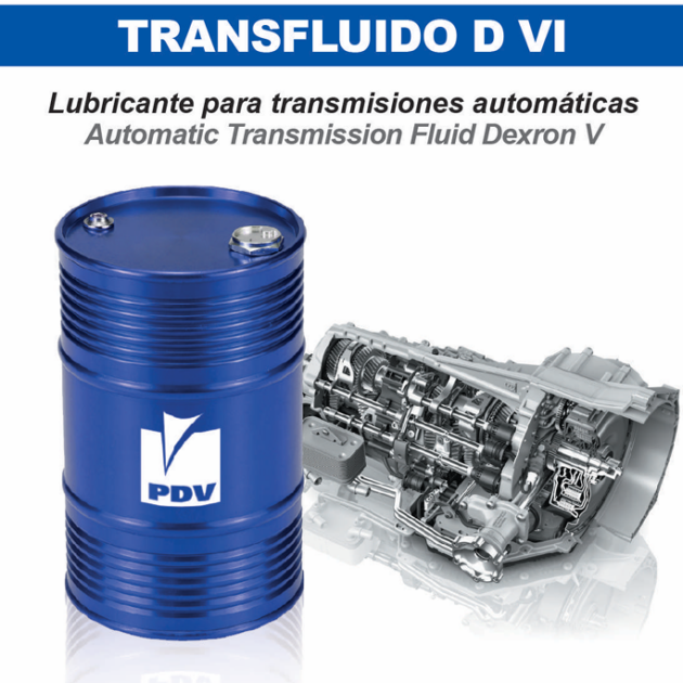 Aceite Transfluido D III de PDV para transmisiones automáticas y direcciones - Impordiesel